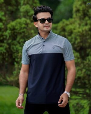 Single Jersey Cotton Polo Collar