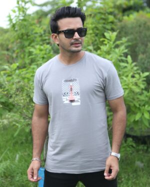 Men Half Sleeve Fit T-Shirt